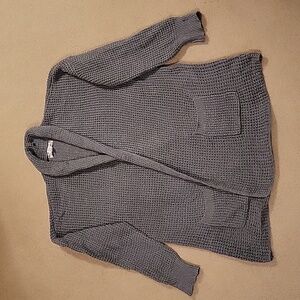 Women's gray cardigan